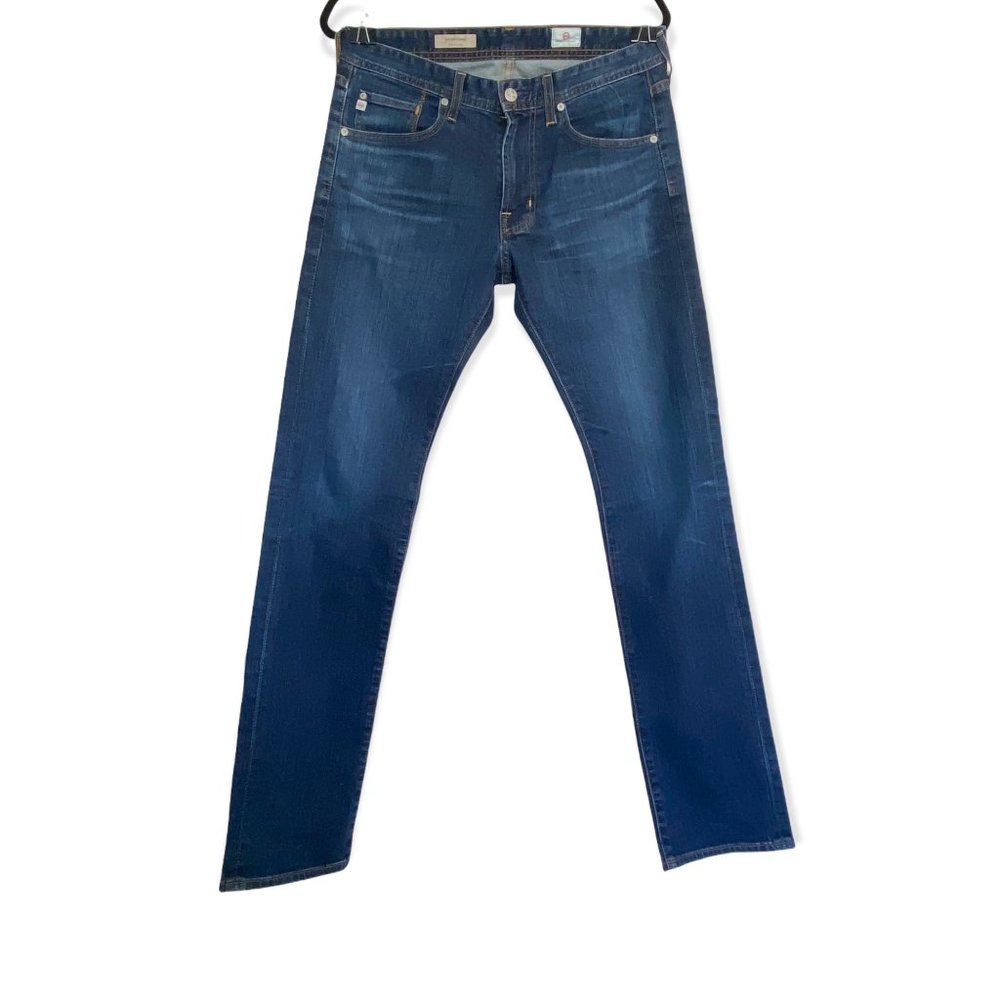 AG Adriano Goldschmied Men's The Matchbox Slim-Straight Jean Size 31 x 34